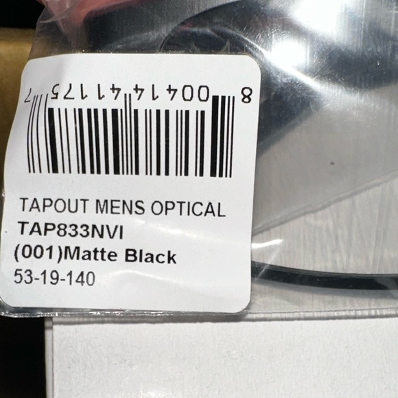 Men’s prescription optional eyeglasses - Picture 2 of 2